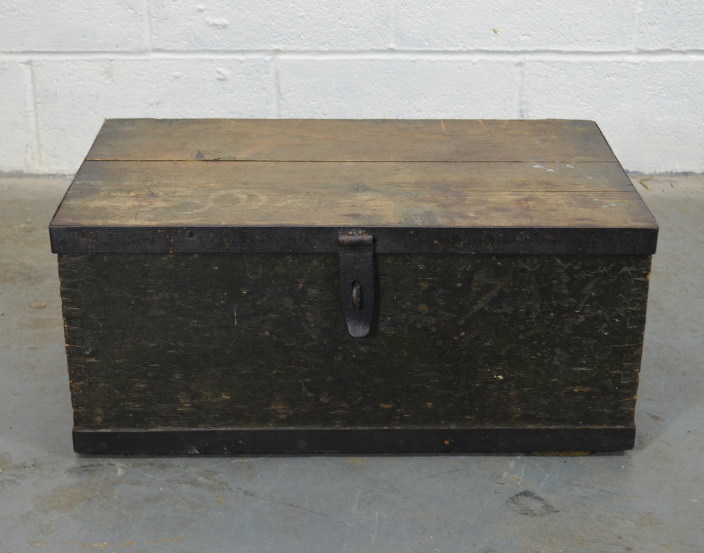 Antique Pine Blanket Box