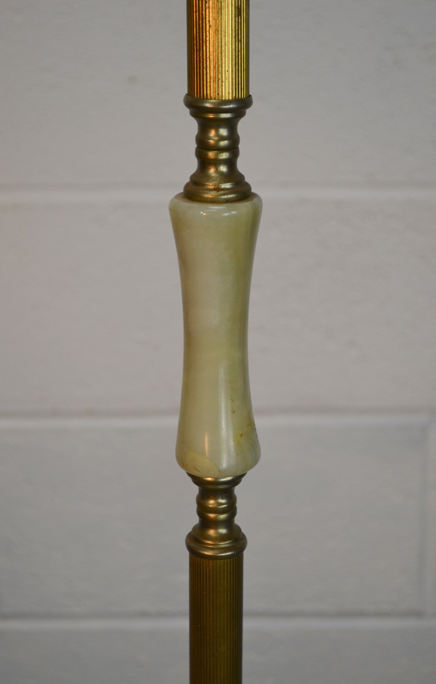 Antique Style Onyx Floor Lamp
