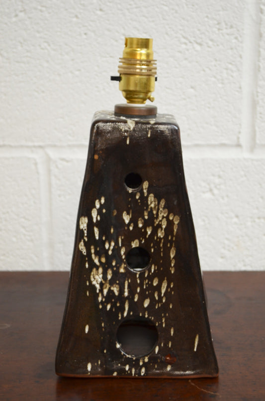 Vintage Pottery Lamp