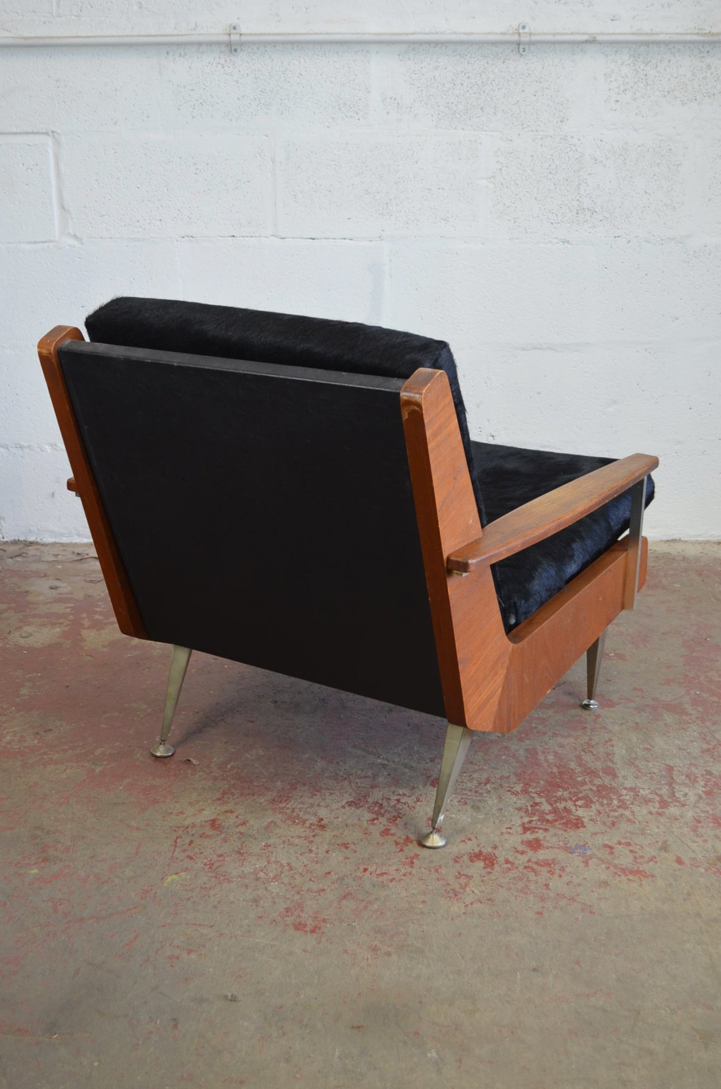 A Vintage Mid 20th Century Danish Easy Lounge Armchair