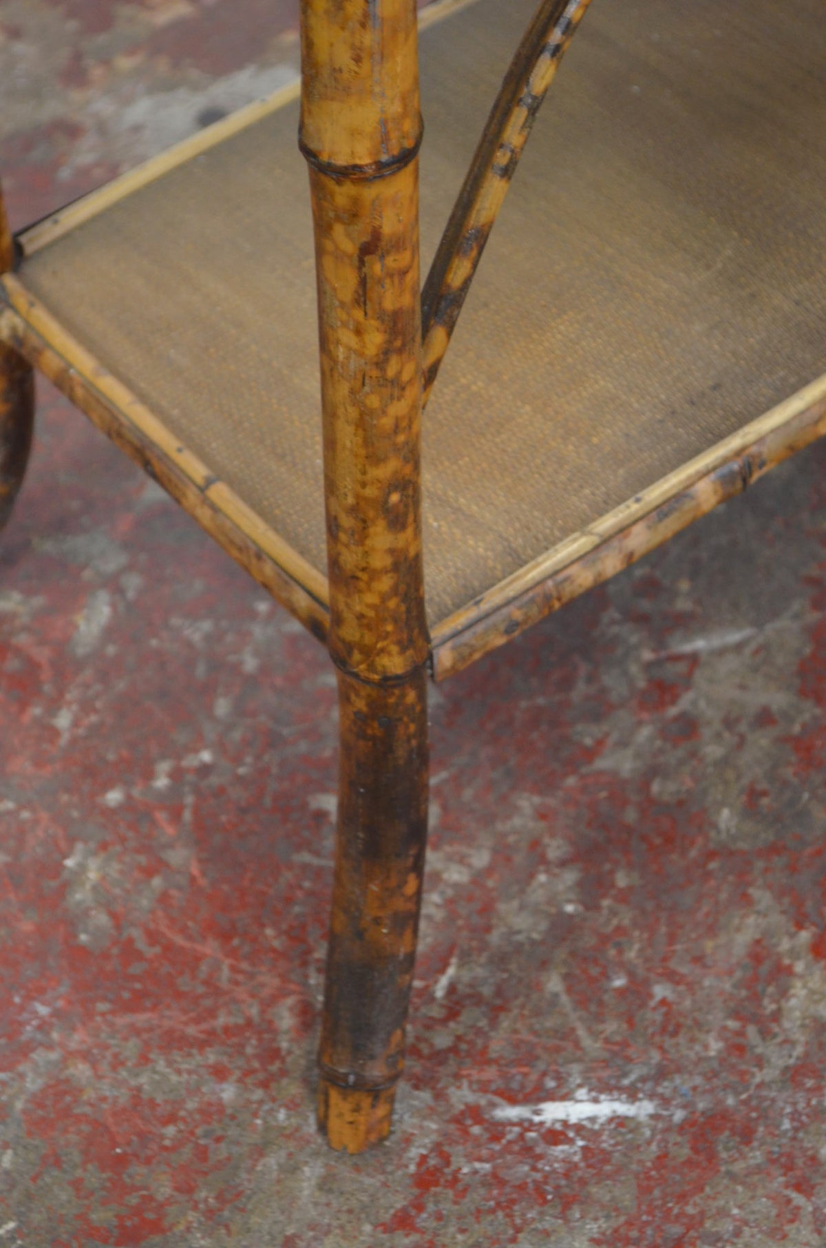 Antique Aesthetic Movement Bamboo Side Table