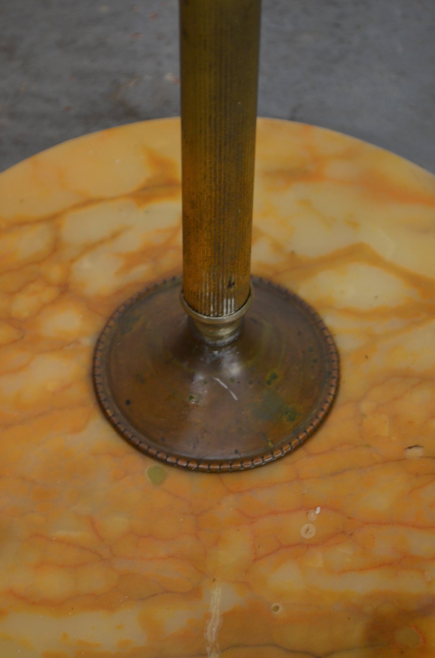 Antique Style Onyx Floor Lamp