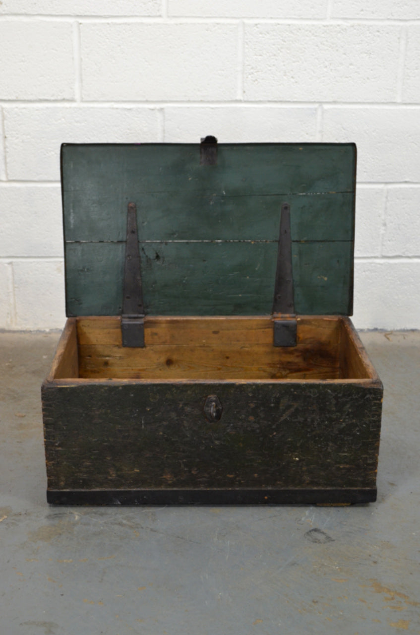 Antique Pine Blanket Box