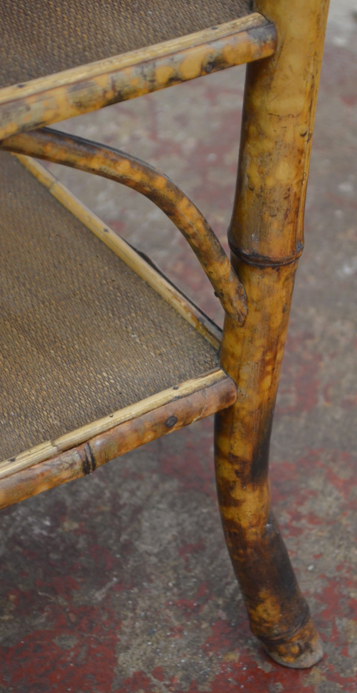 Antique Aesthetic Movement Bamboo Side Table