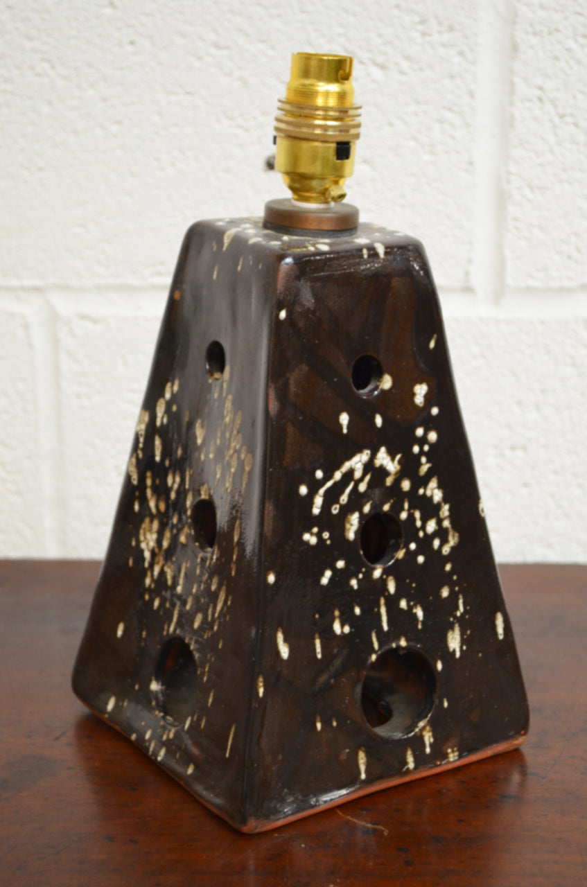 Vintage Pottery Lamp