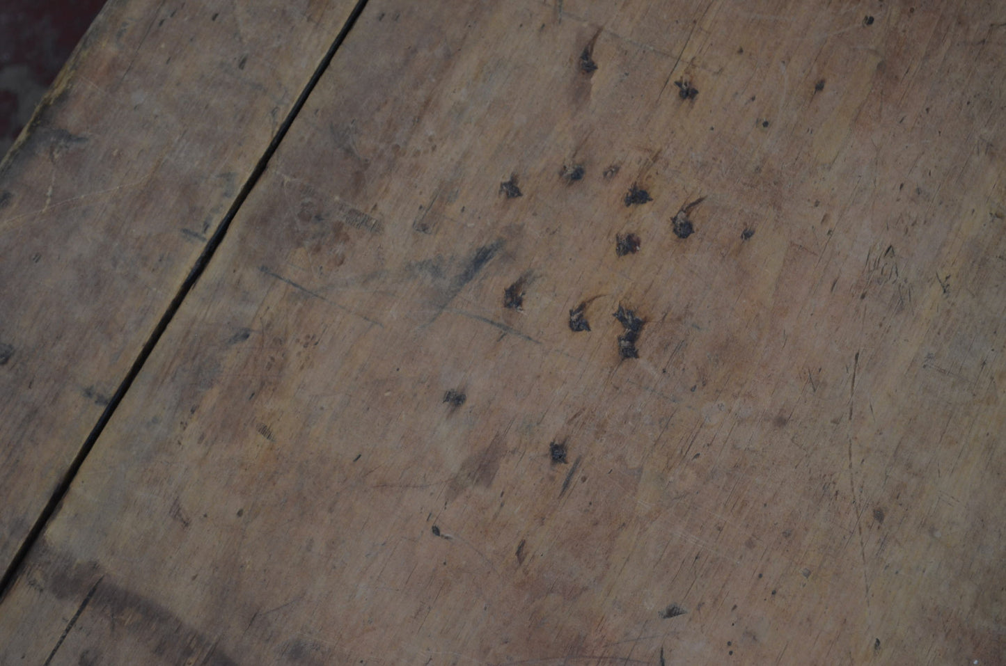 Antique Stripped Pine Blanket Box Storage