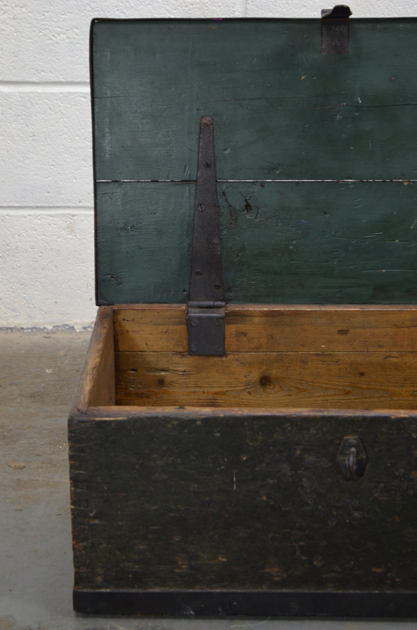 Antique Pine Blanket Box