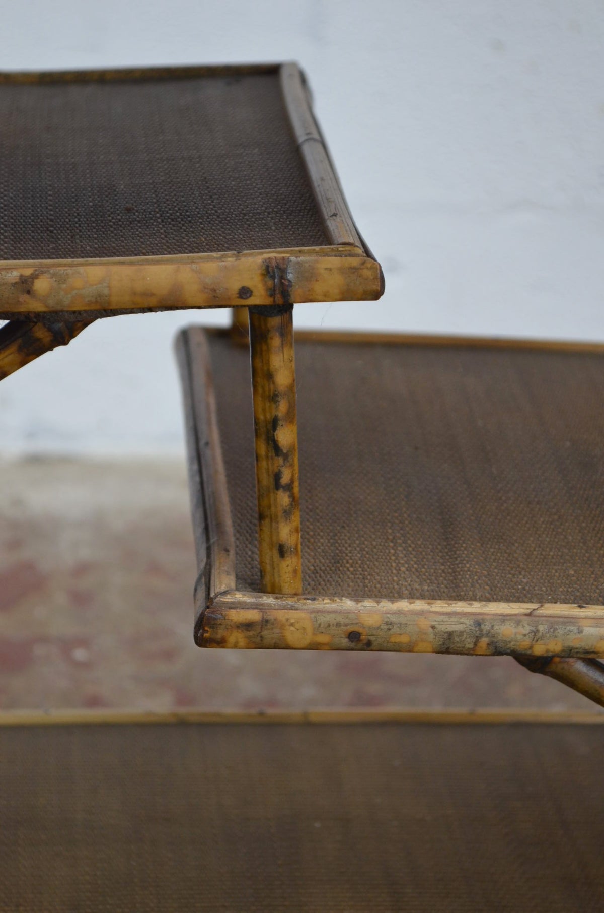 Antique Aesthetic Movement Bamboo Side Table