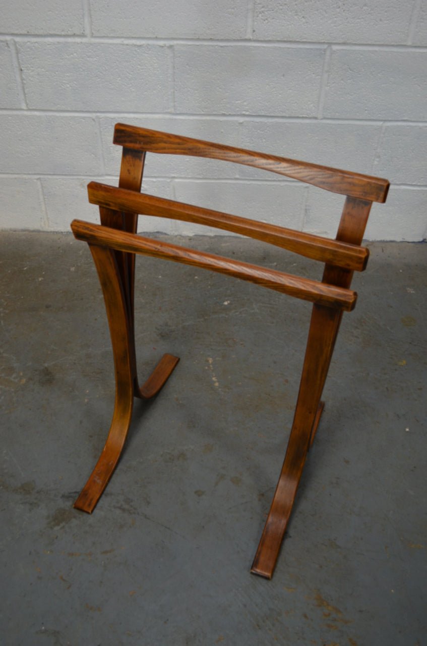 Vintage 20th Century Towel Rail - Oak
