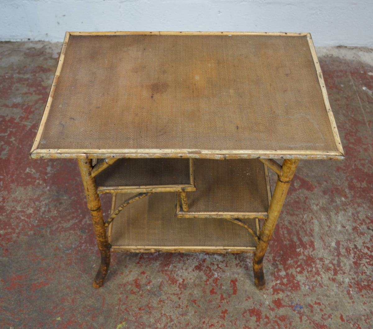 Antique Aesthetic Movement Bamboo Side Table