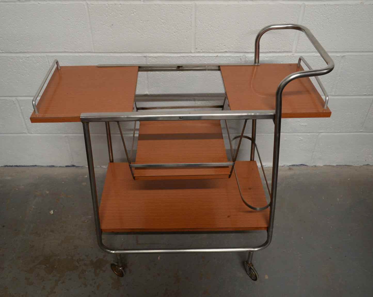 Vintage Mid Century Drinks Trolley