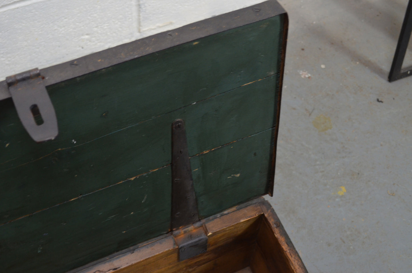 Antique Pine Blanket Box