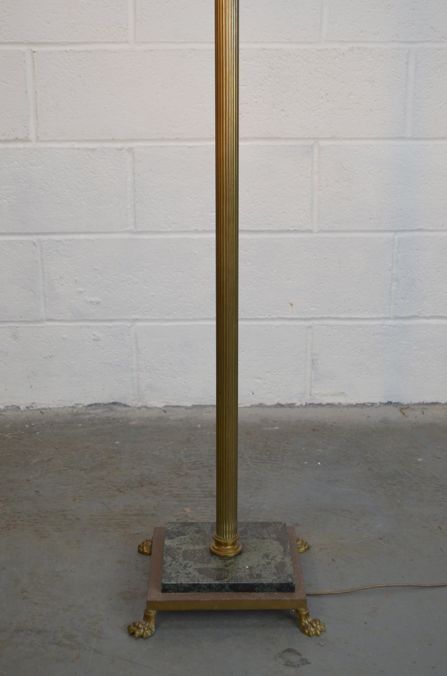 Antique Style Brass Floor Lamp
