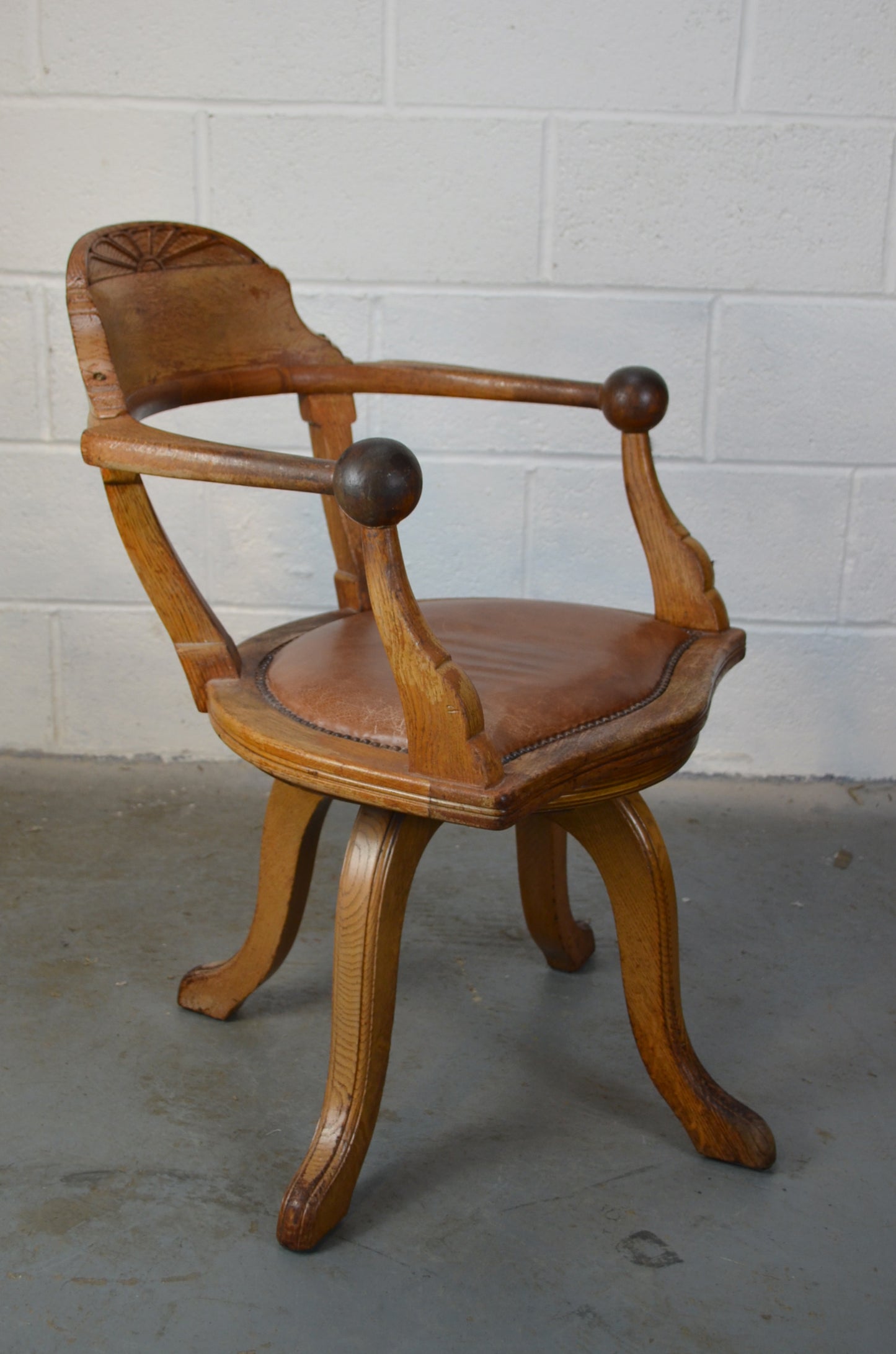 Early 20th Century Desk Chair (reserved Ross - Graven)