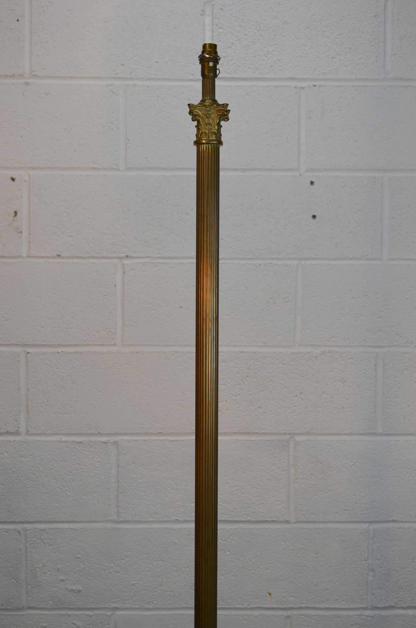 Antique Style Brass Floor Lamp