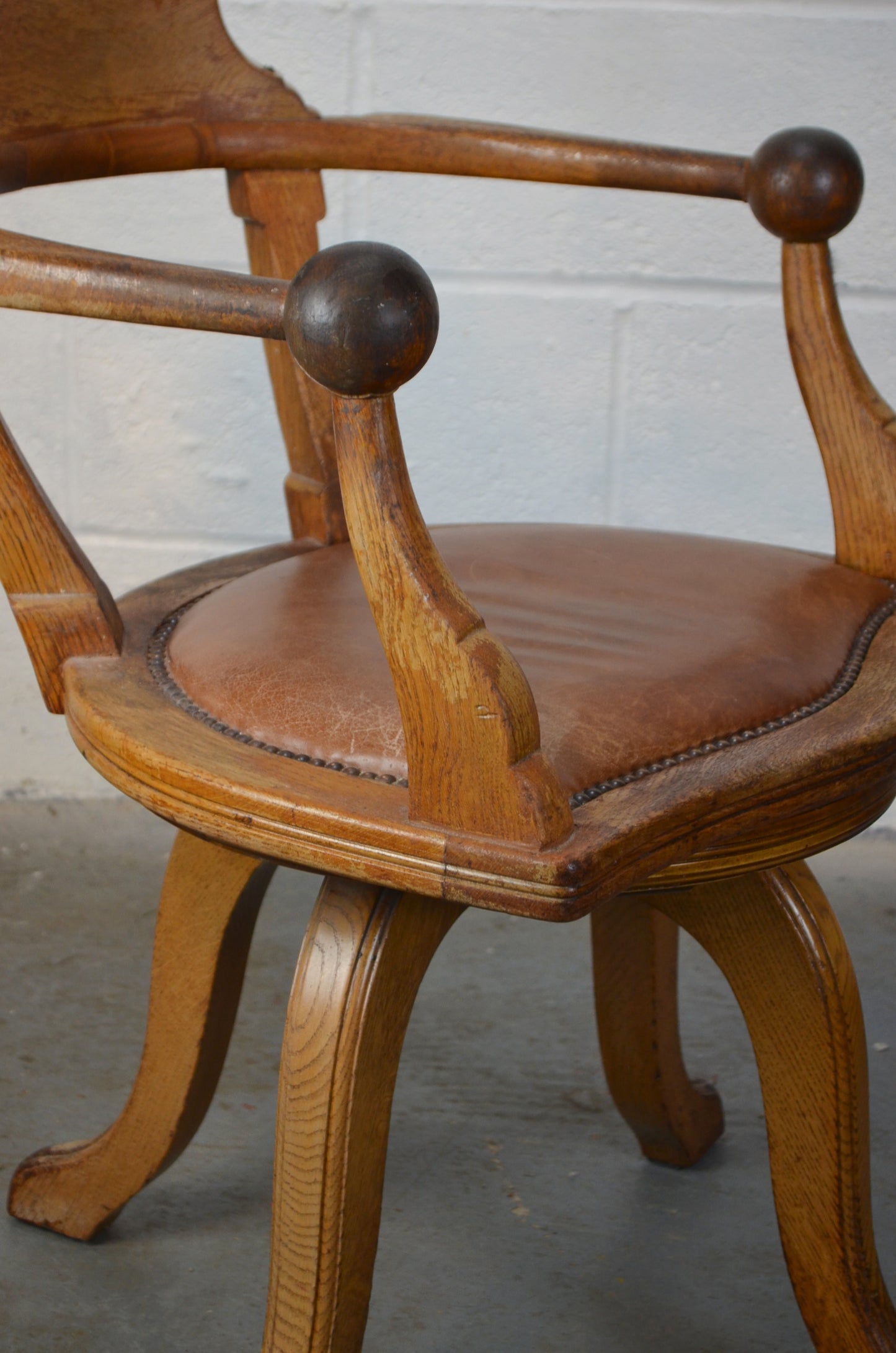 Early 20th Century Desk Chair (reserved Ross - Graven)