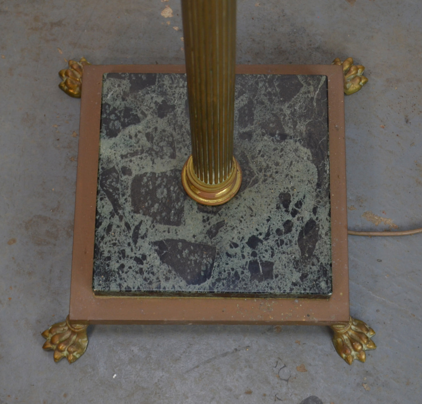 Antique Style Brass Floor Lamp