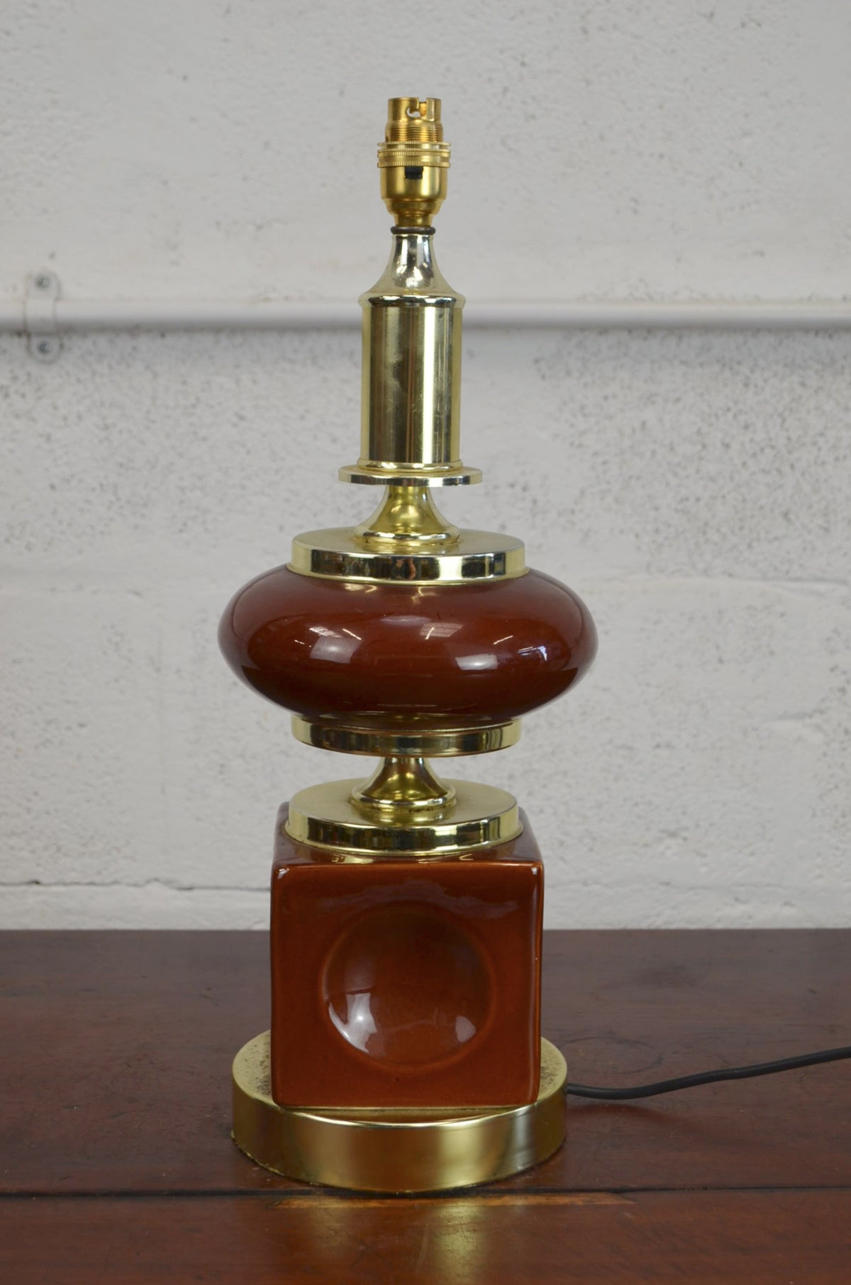 Vintage Matching Floor & Table Lamp