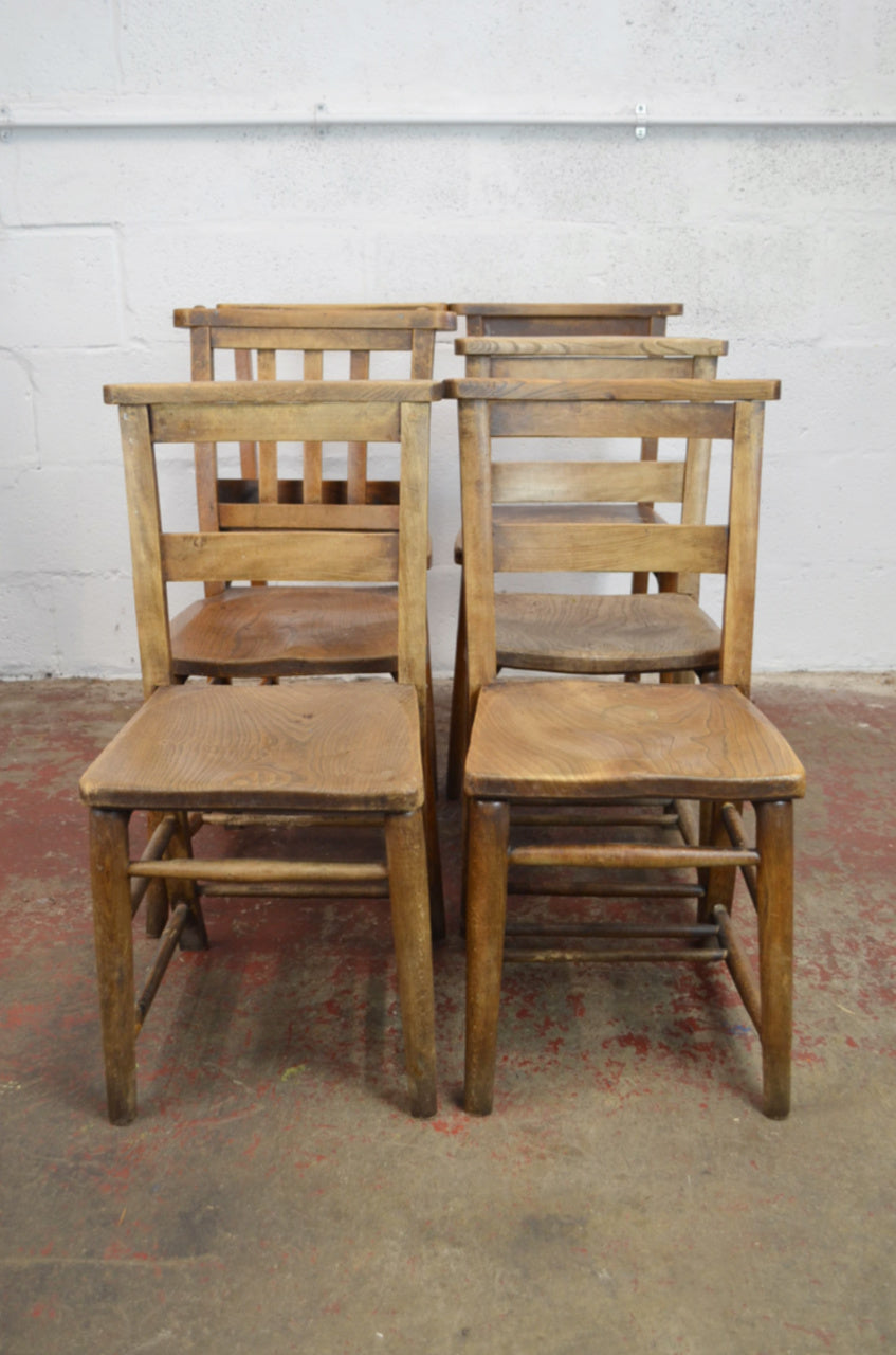 Vintage Chapel Chairs (12 in stock)