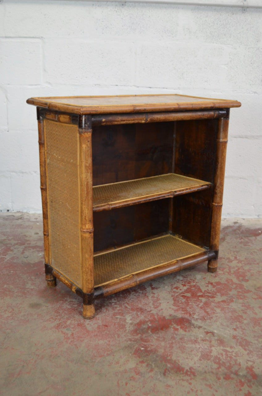 Antique Aesthetic Movement Bamboo Bookcase