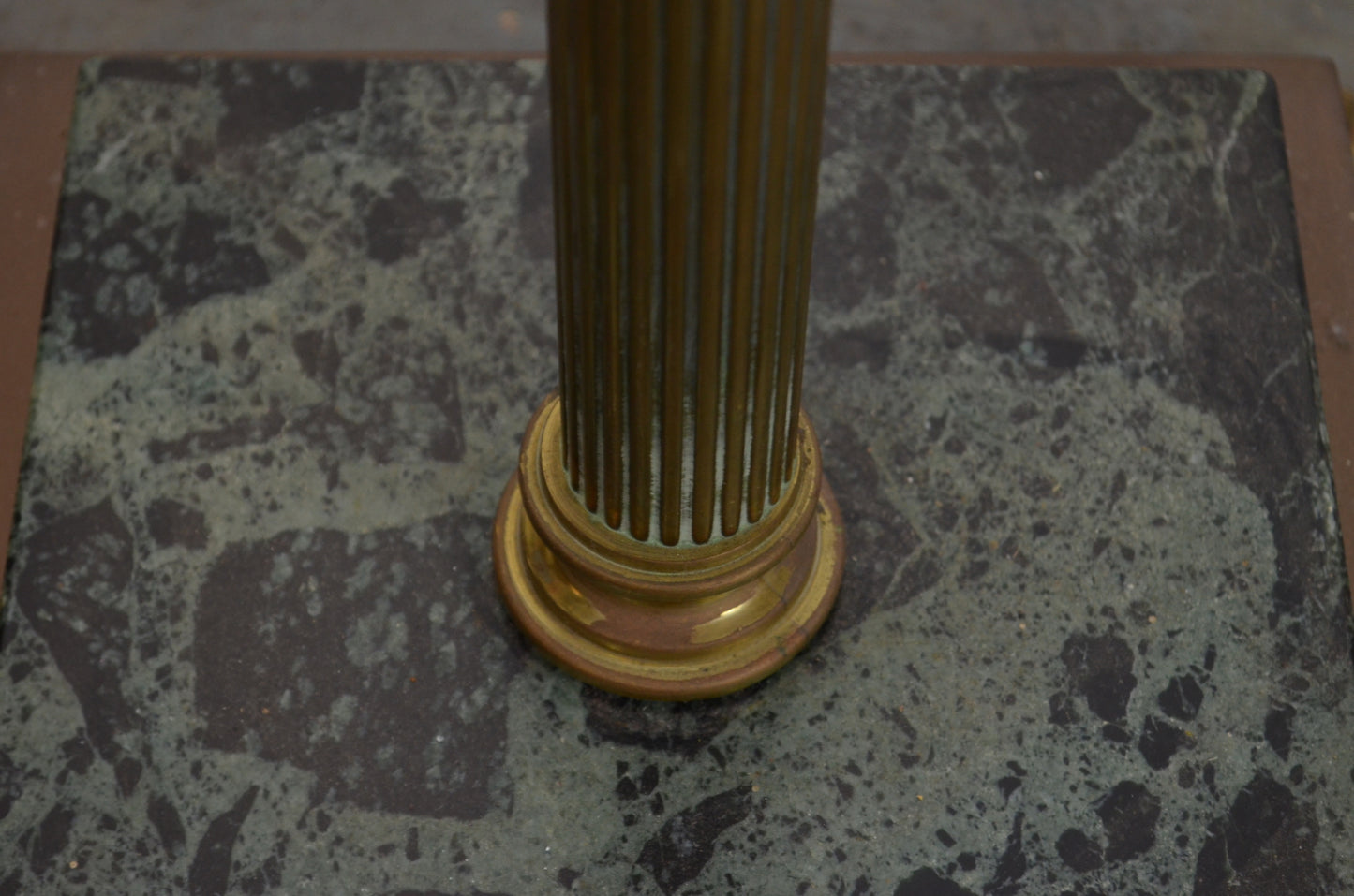 Antique Style Brass Floor Lamp