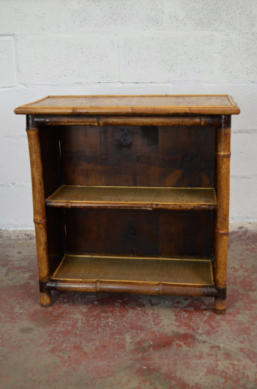 Antique Aesthetic Movement Bamboo Bookcase