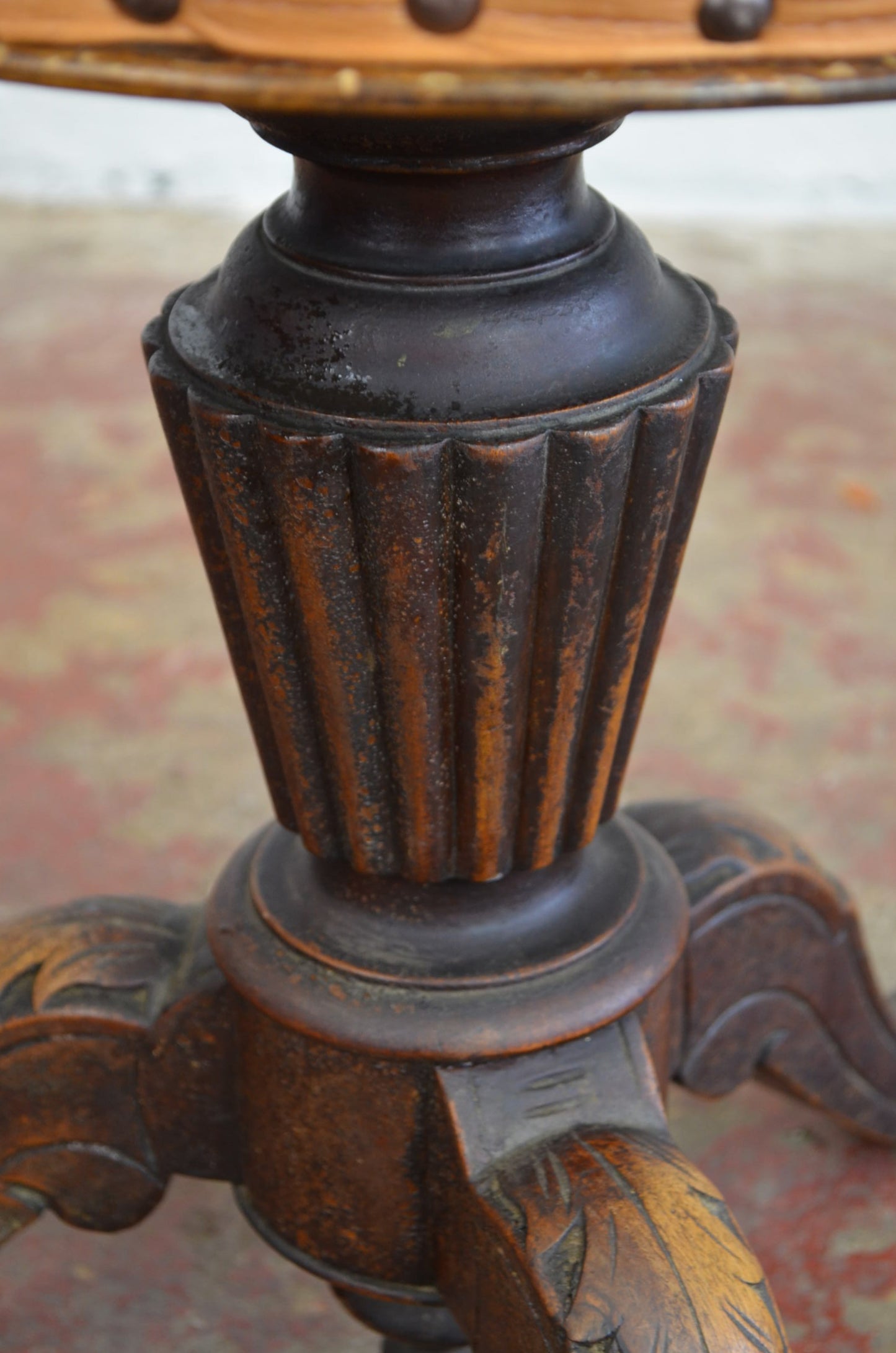 Early Victorian Mahogany Piano Stool