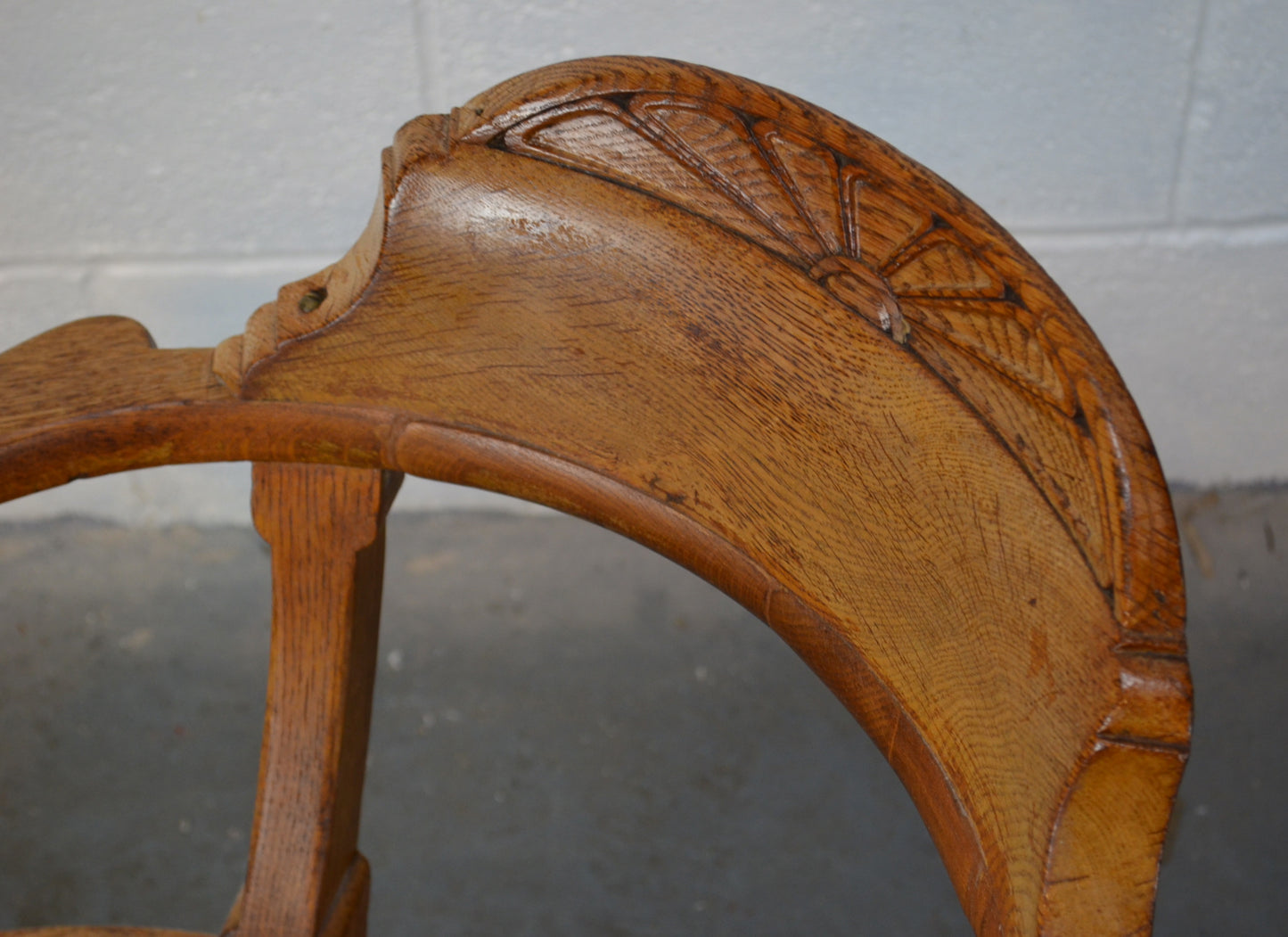 Early 20th Century Desk Chair (reserved Ross - Graven)