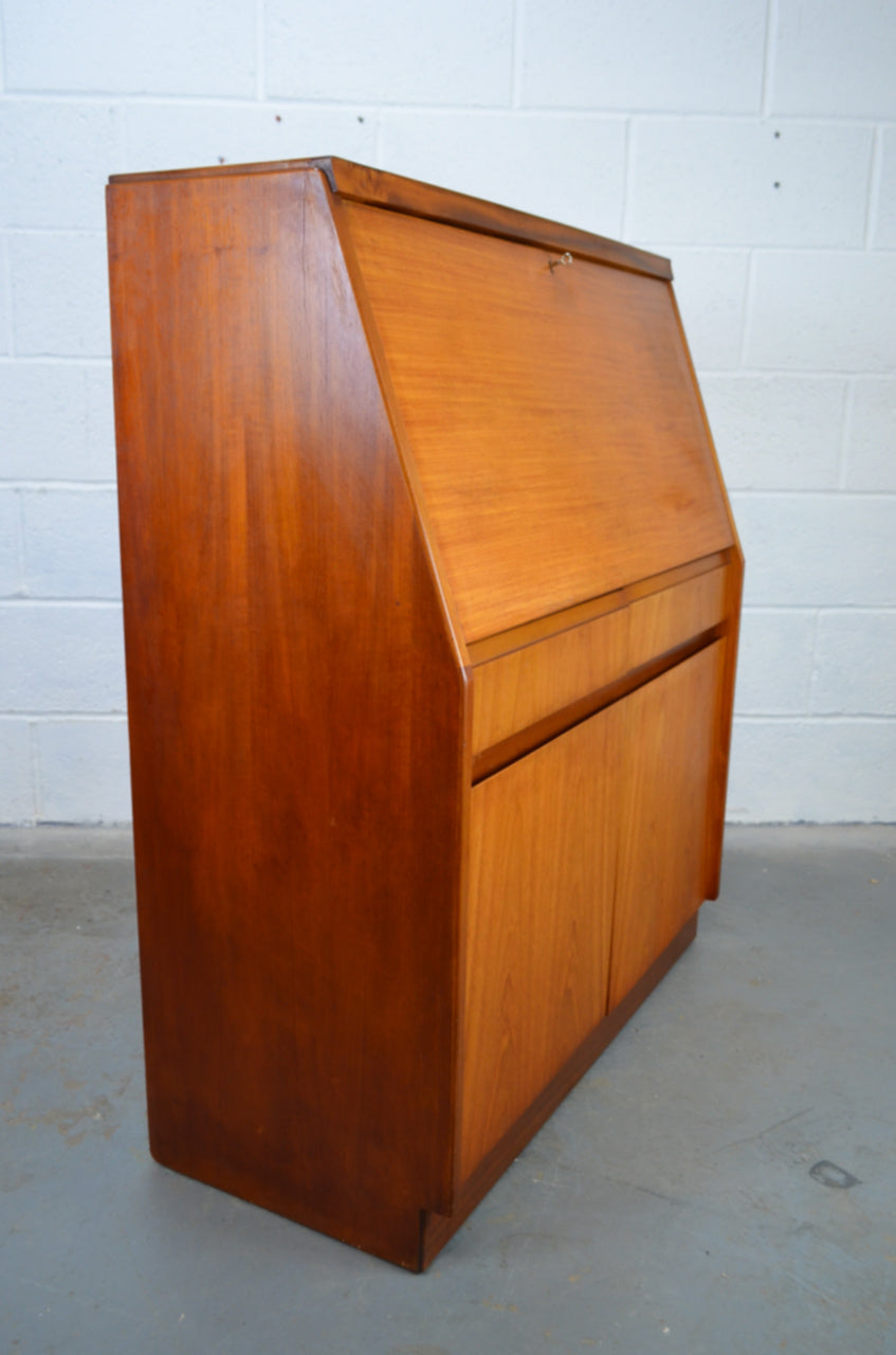 Vintage Teak Bureau