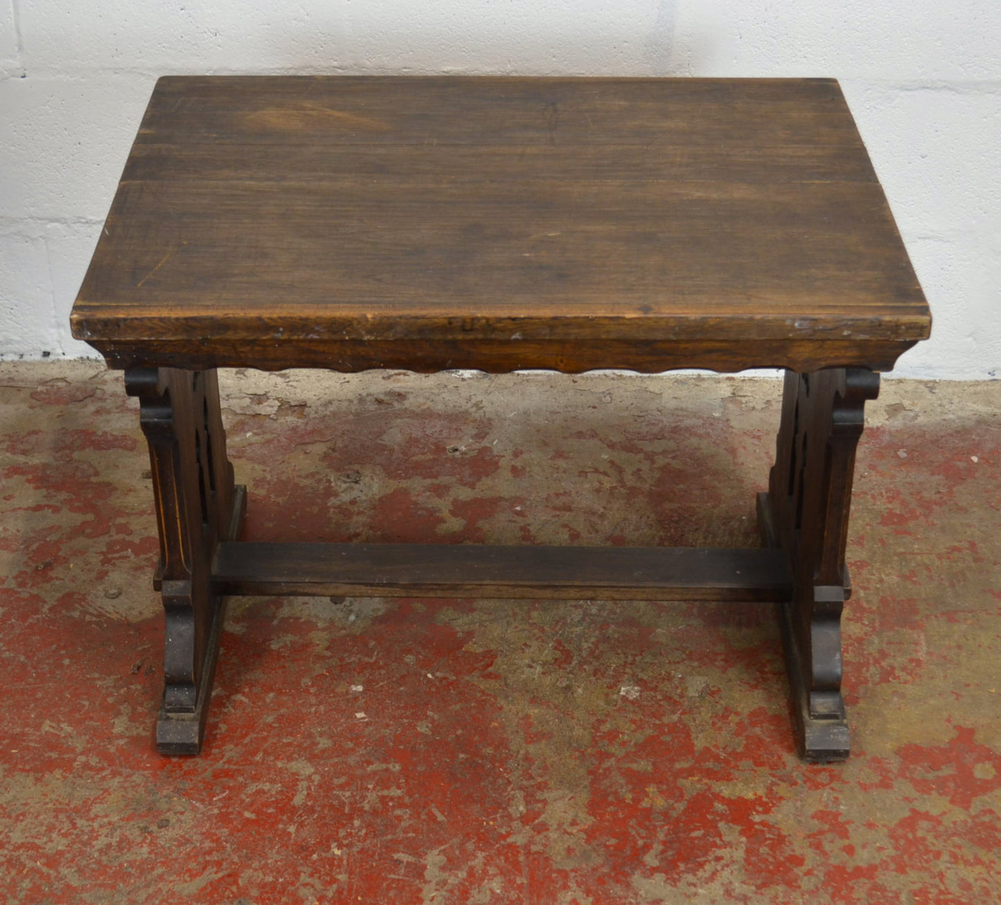 Antique Gothic Style Occasional Side Table
