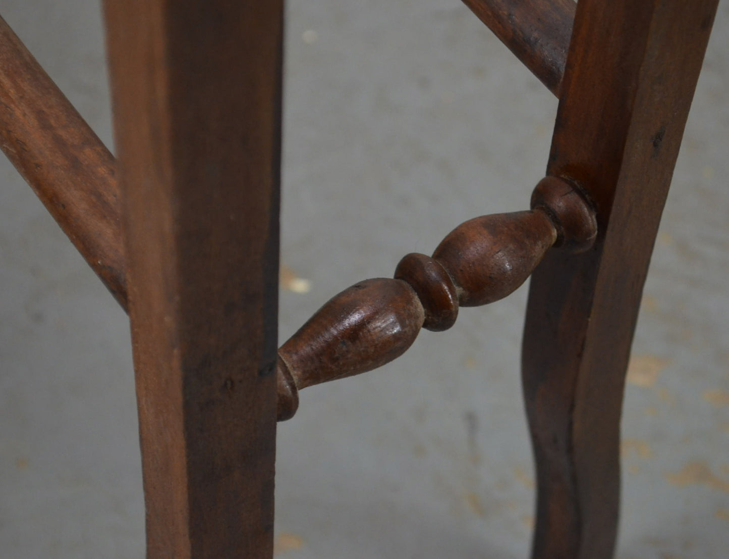 Antique Mahogany Towel Rail