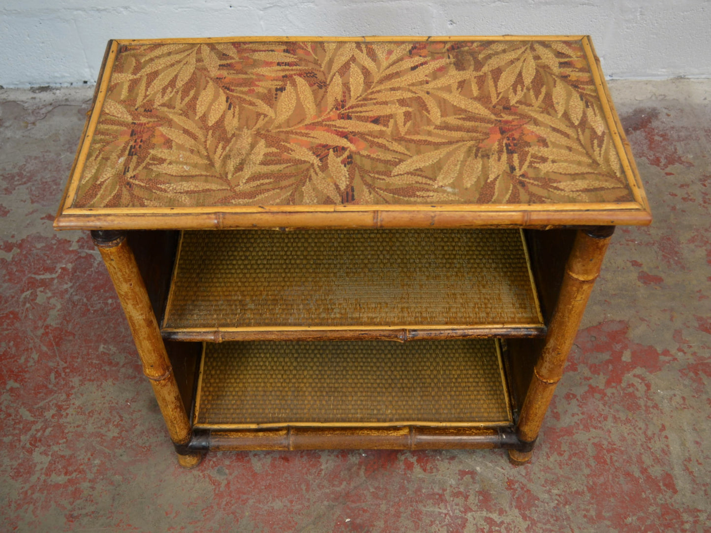 Antique Aesthetic Movement Bamboo Bookcase
