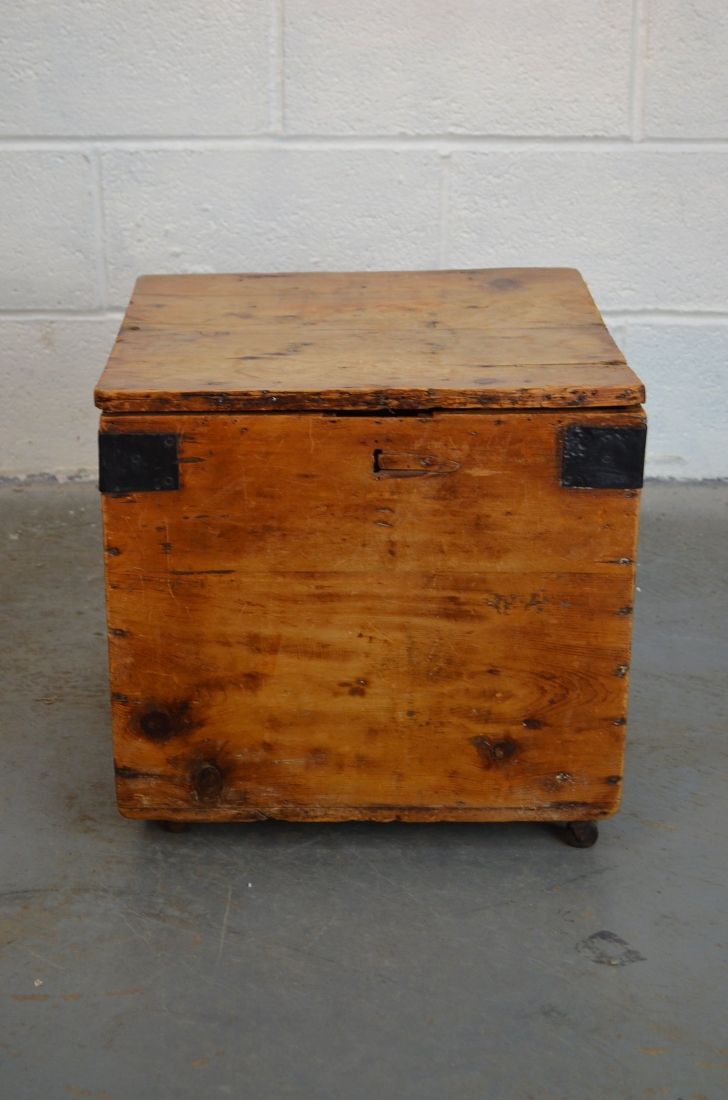 Victorian Pine Blanket Box