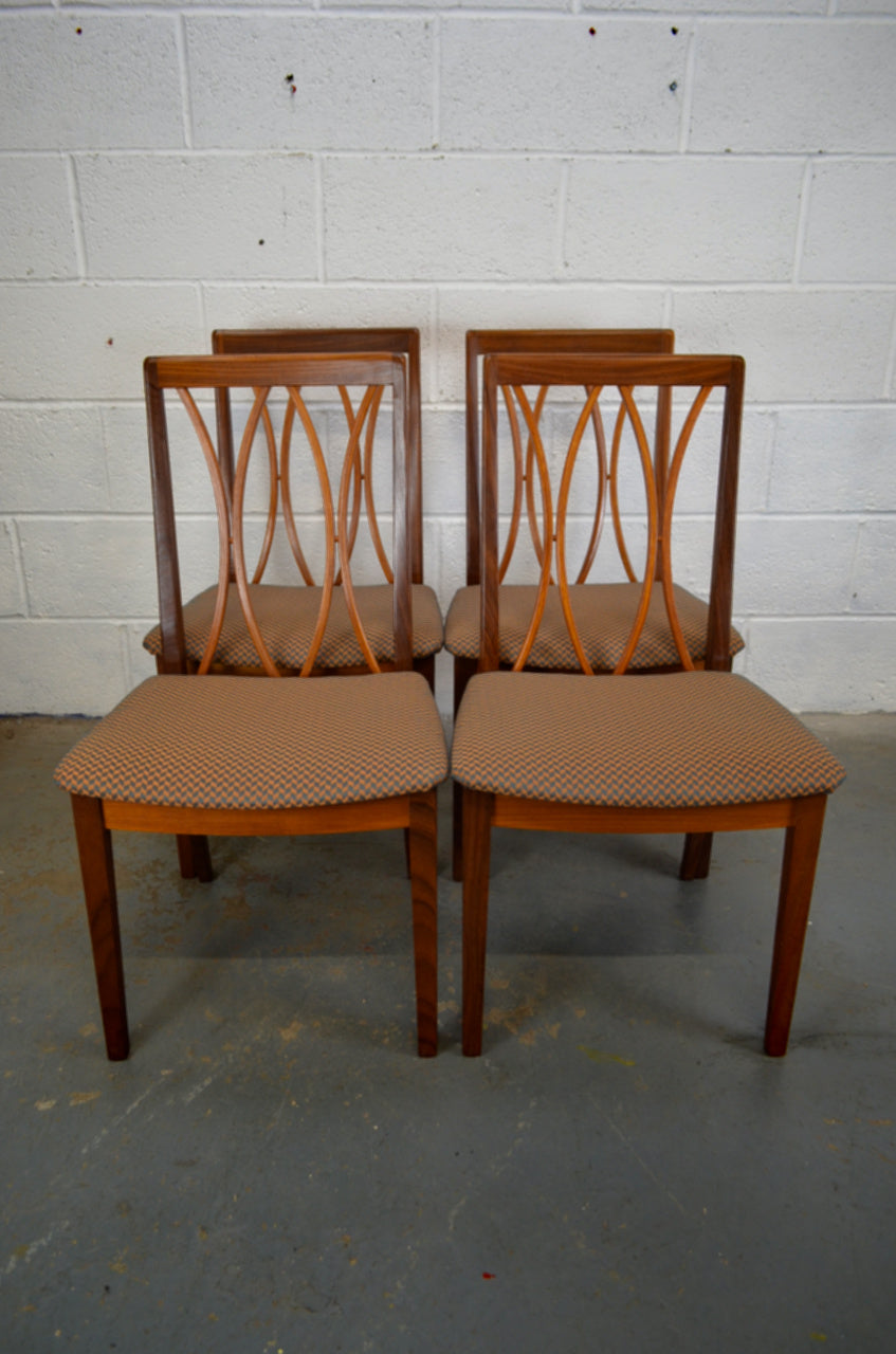 Set Of Four G-Plan Dining Table Chairs