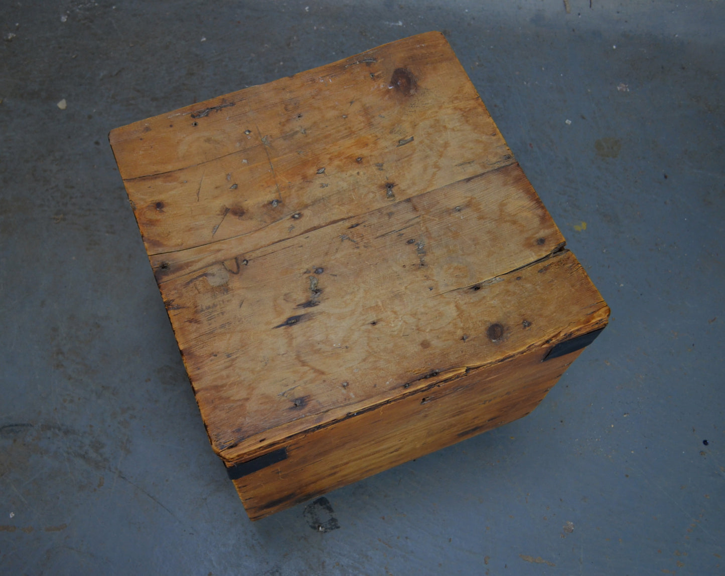 Victorian Pine Blanket Box
