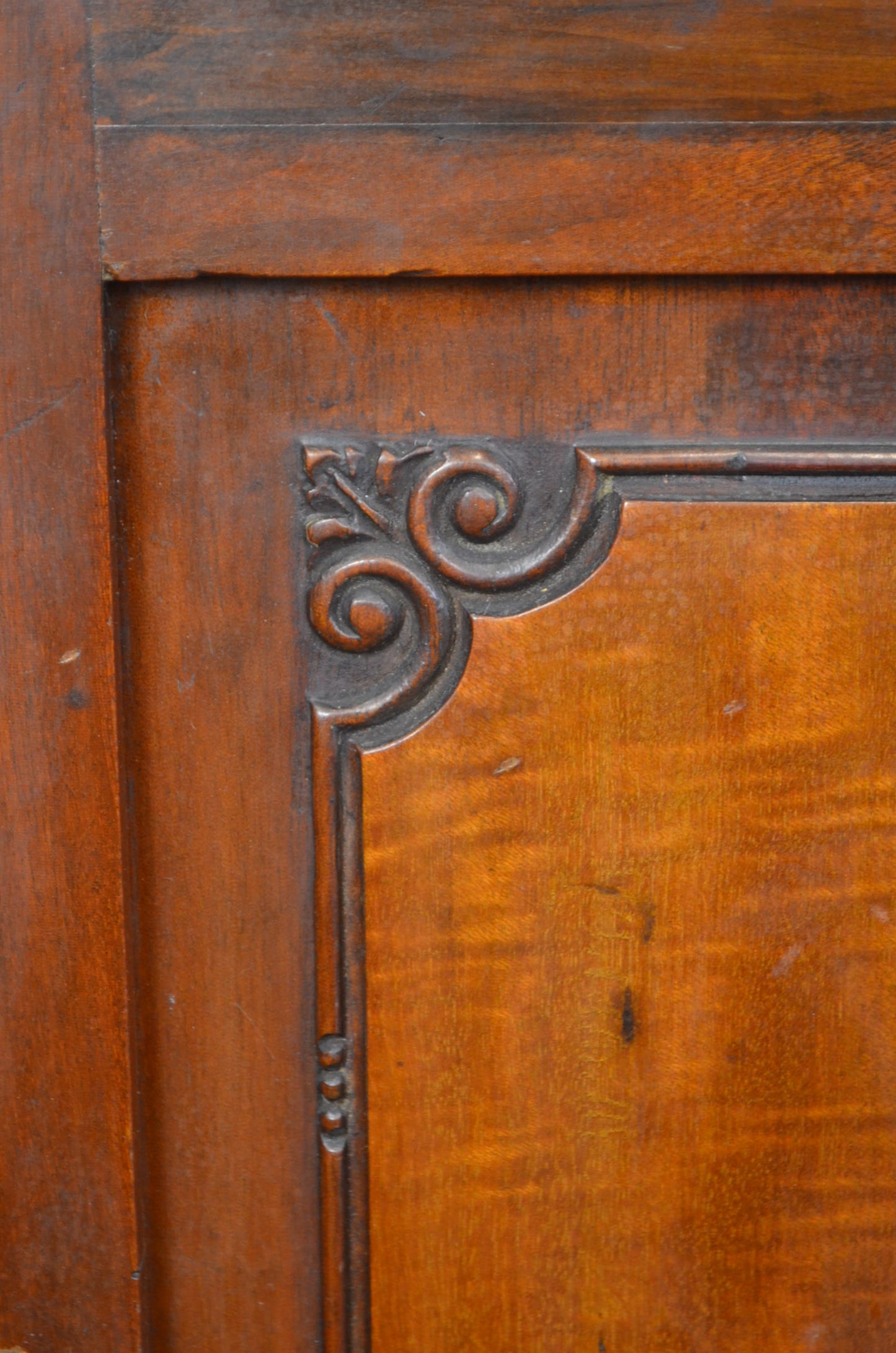 An Edwardian Mahogany Bedside Cabinet