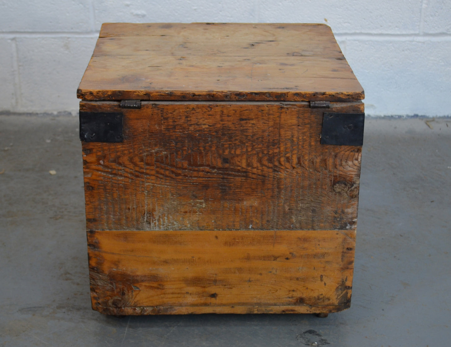 Victorian Pine Blanket Box