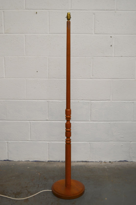 Vintage Teak Floor Lamp