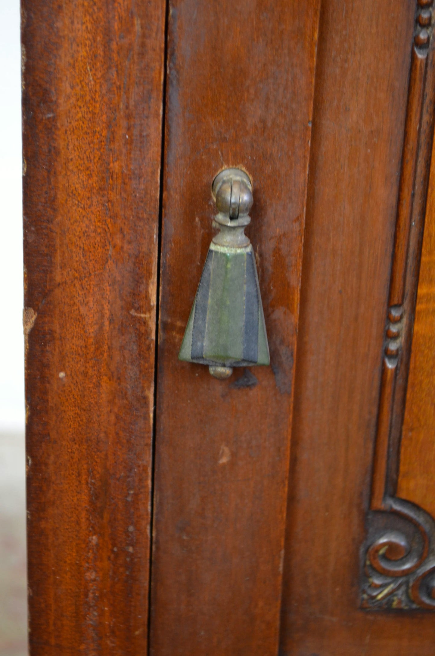 An Edwardian Mahogany Bedside Cabinet