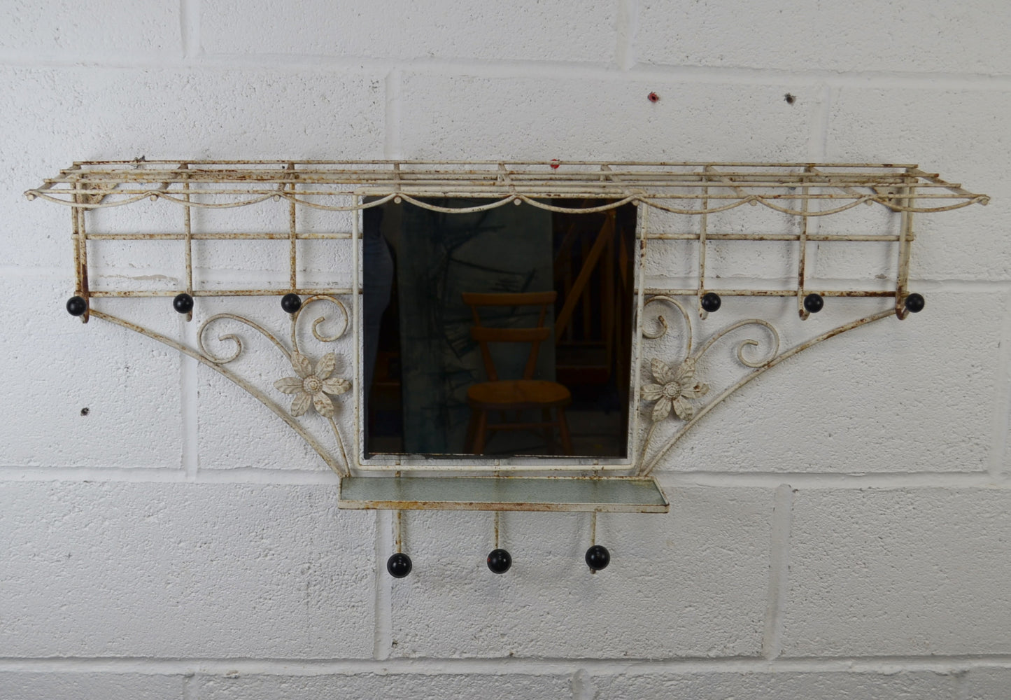 Vintage Hallway Coat Rack