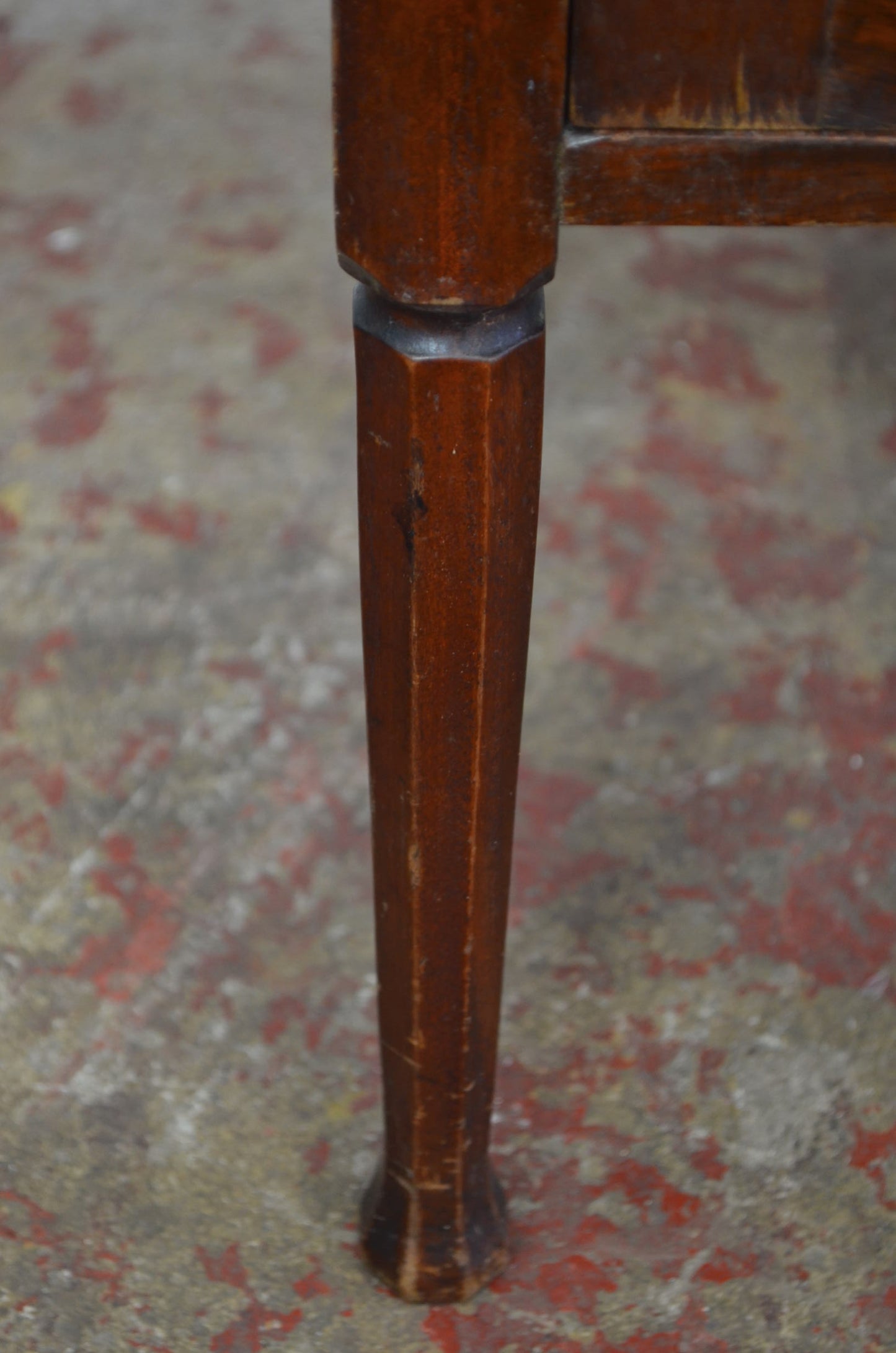 An Edwardian Mahogany Bedside Cabinet