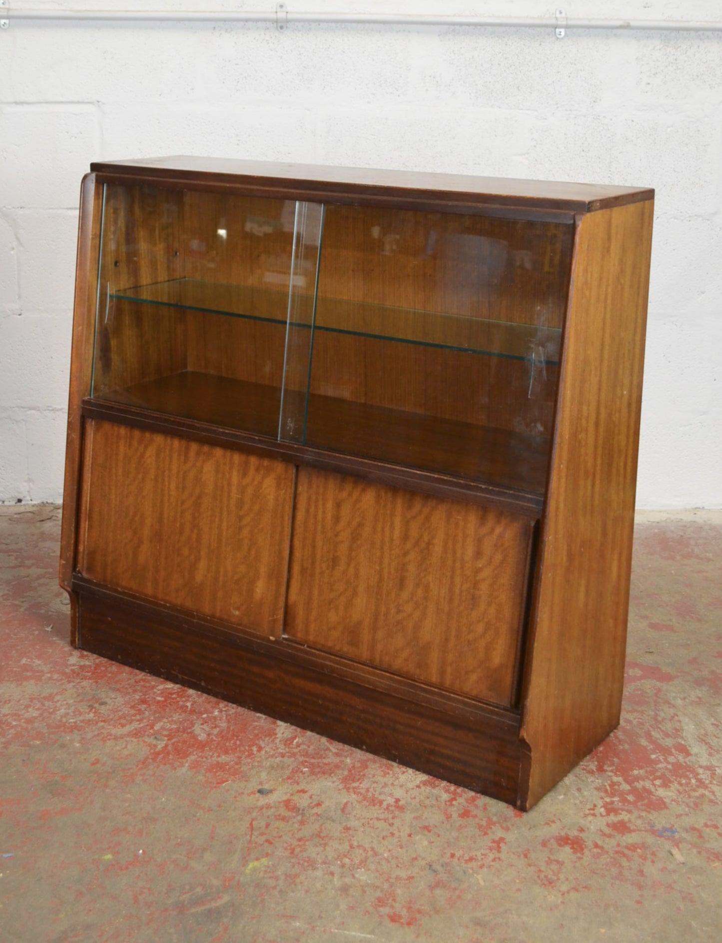 Vintage G Plan Mid Century Oak Bookcase/Cabinet