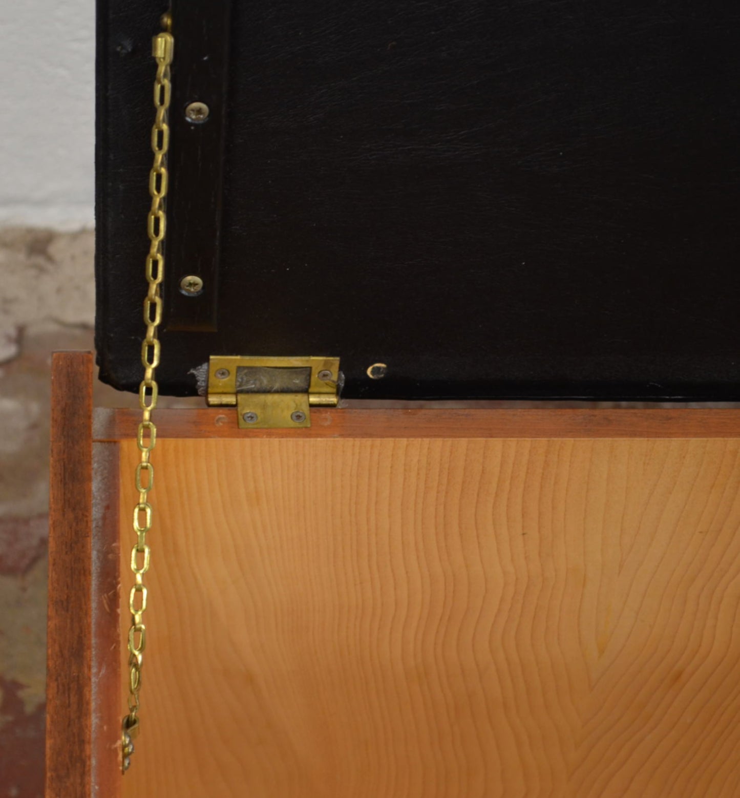 A Mid-Century Teak Ottoman / Blanket Box