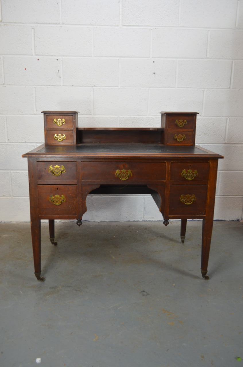 Victorian Chippendale Style Writing Table Desk