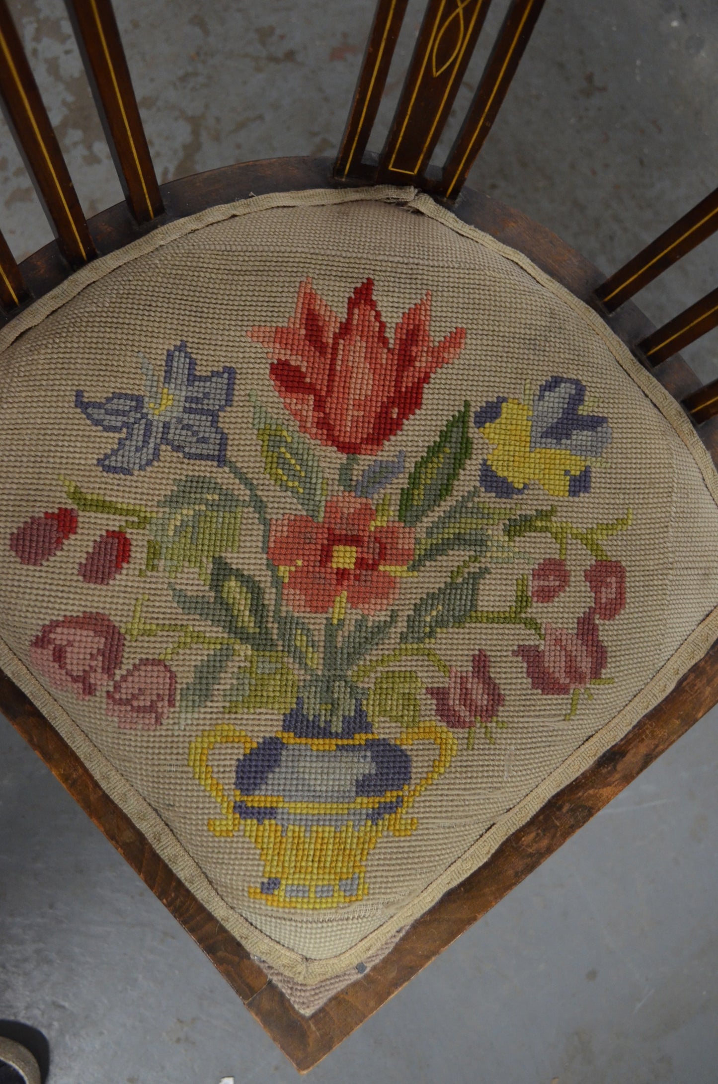 An Edwardian Corner Chair