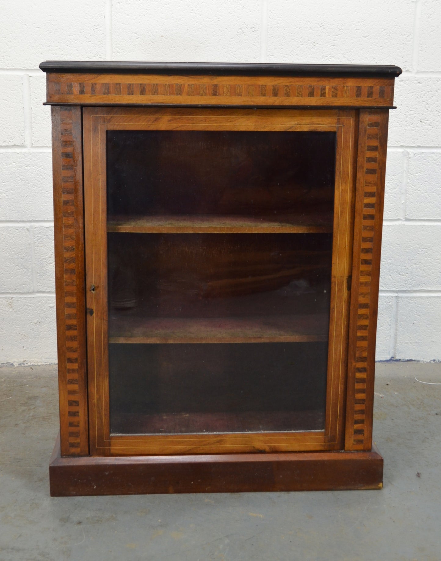 Edwardian Bookcase Pier Cabinet
