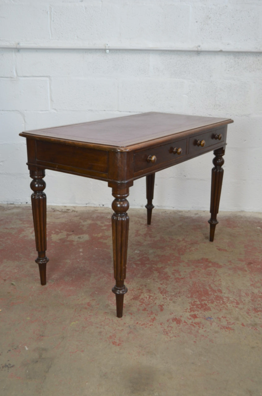 A Victorian Mahogany Writing Table/Desk
