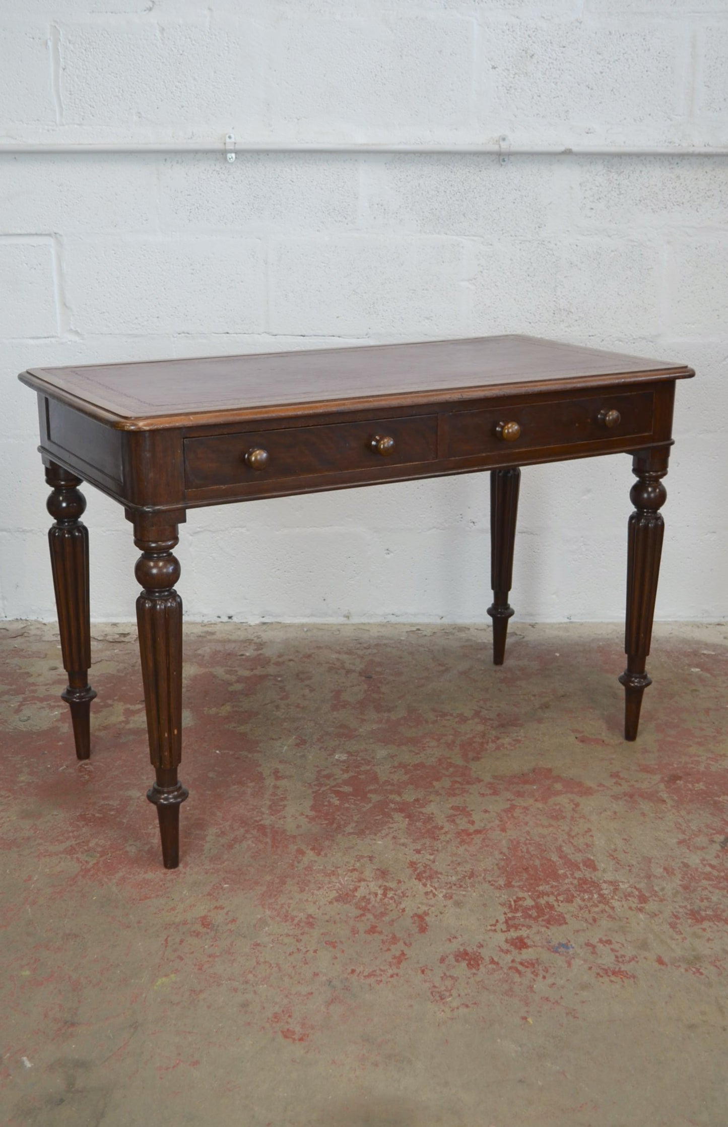 A Victorian Mahogany Writing Table/Desk