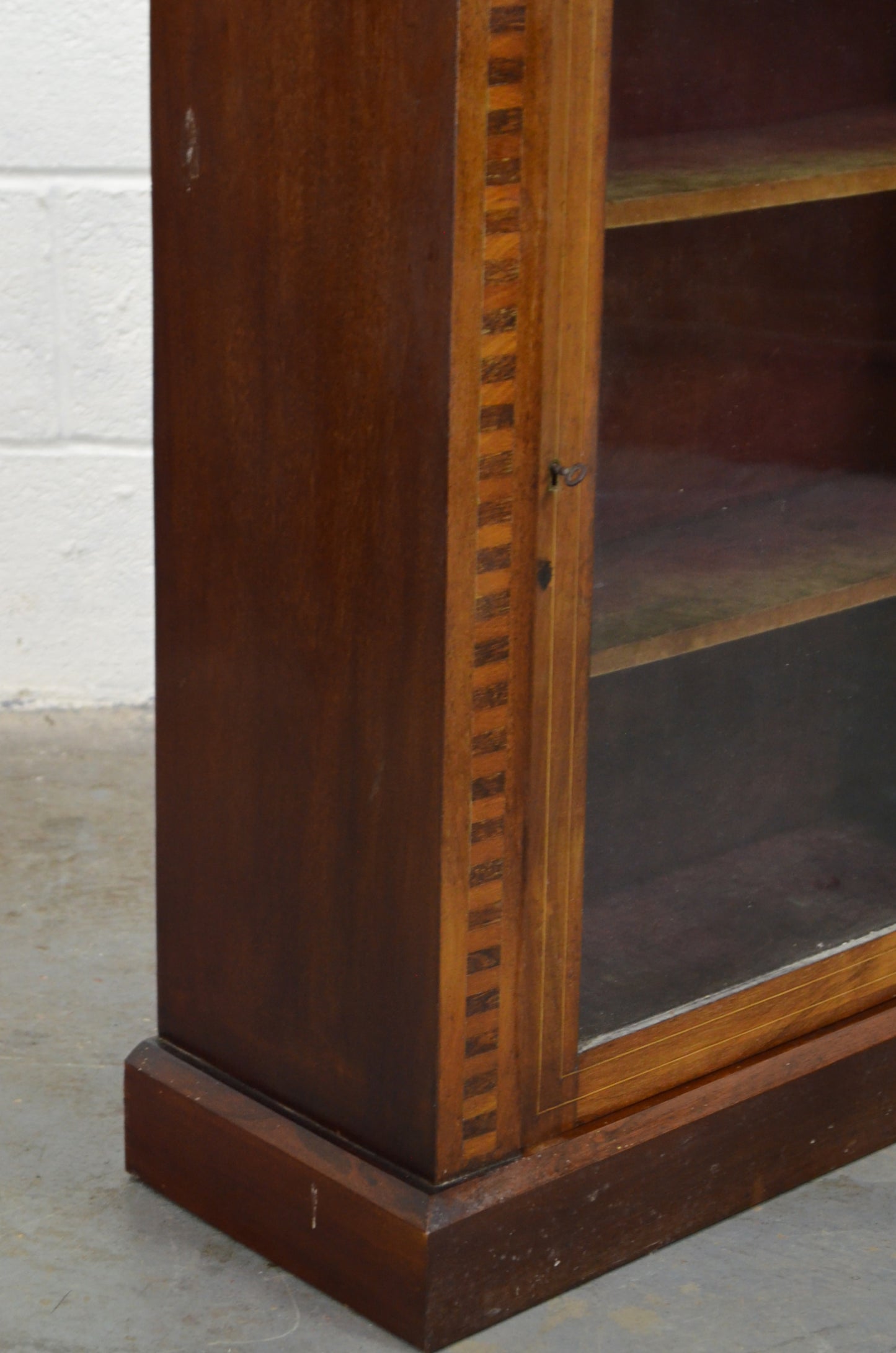 Edwardian Bookcase Pier Cabinet