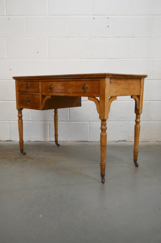 Antique Pine Writing Desk